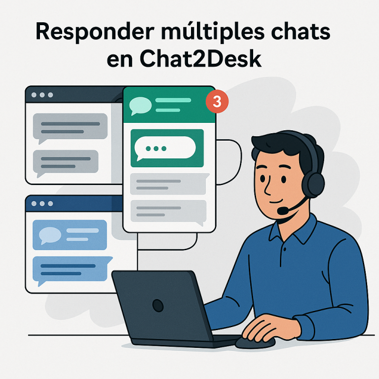 Responder Múltiples Chats en Chat2Desk | Guía Rápida