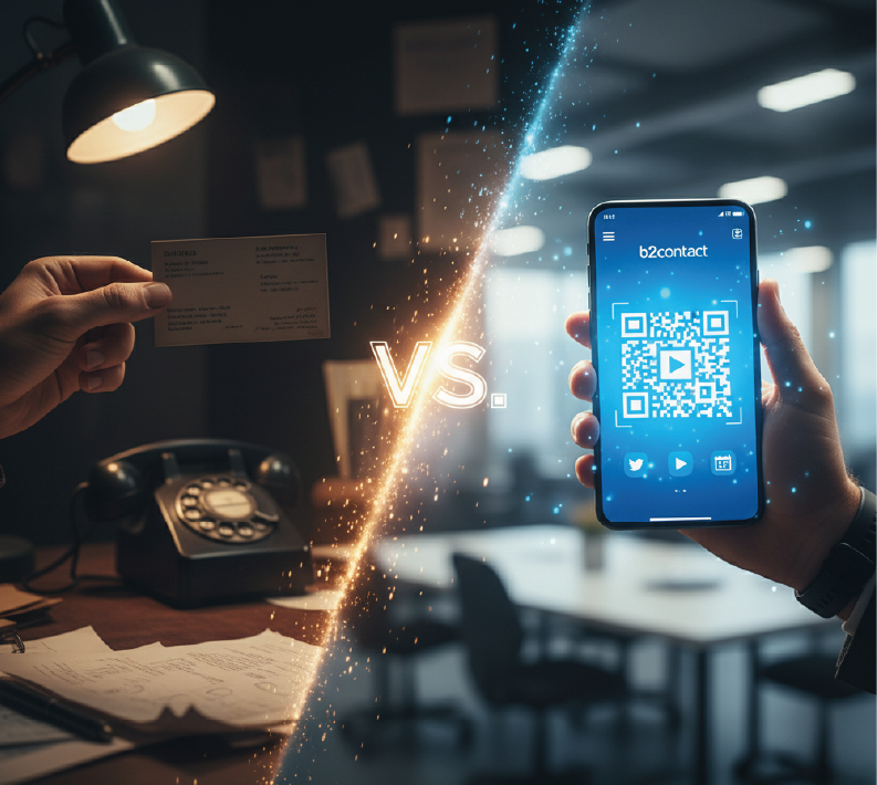 b2contact, la tarjeta de presentación digital inteligente, revoluciona tu networking