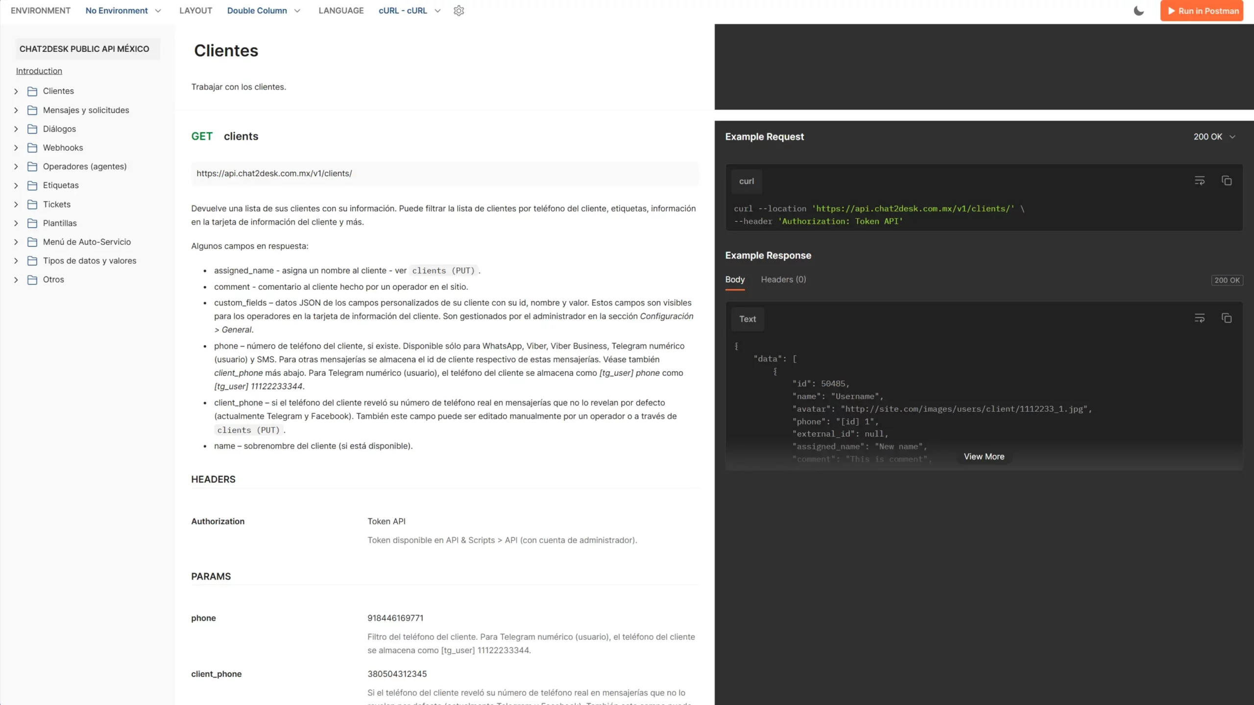 Chat2desk: API para integrar sistemas externos de gestión